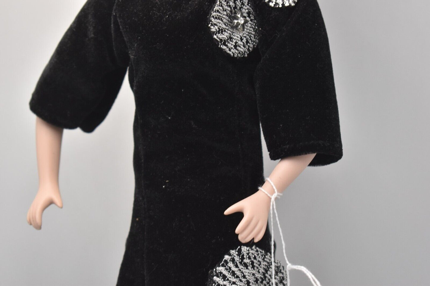 Vintage Park Lane Collection Porcelain Doll – Limited Edition Black Ballgown