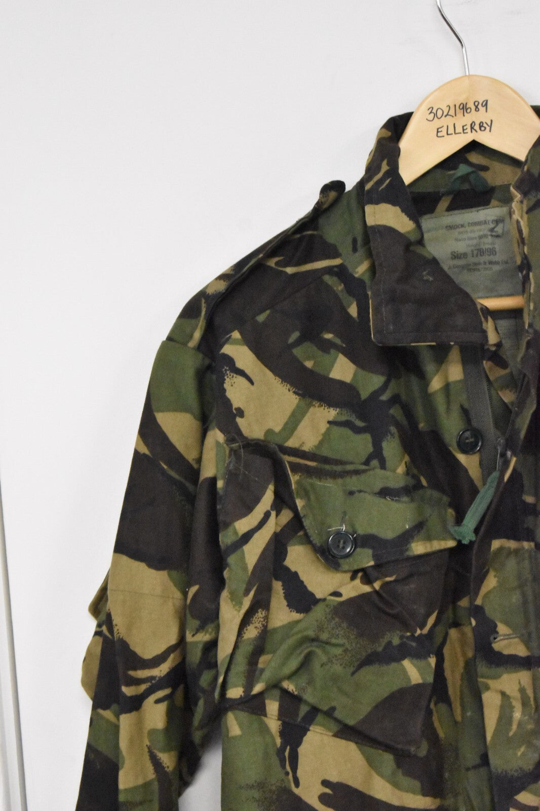 British Army DPM Combat Jacket Size 170/96 Camouflage Airsoft, Fishing Paintball