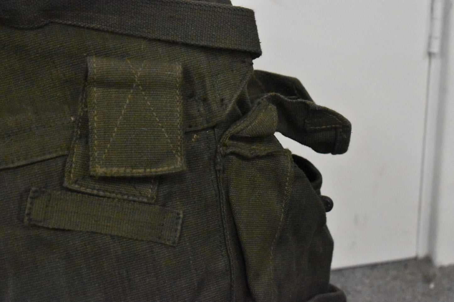 British Army 44 Pattern Large Pack Rucksack – Vinyl Lined, Dated 1974