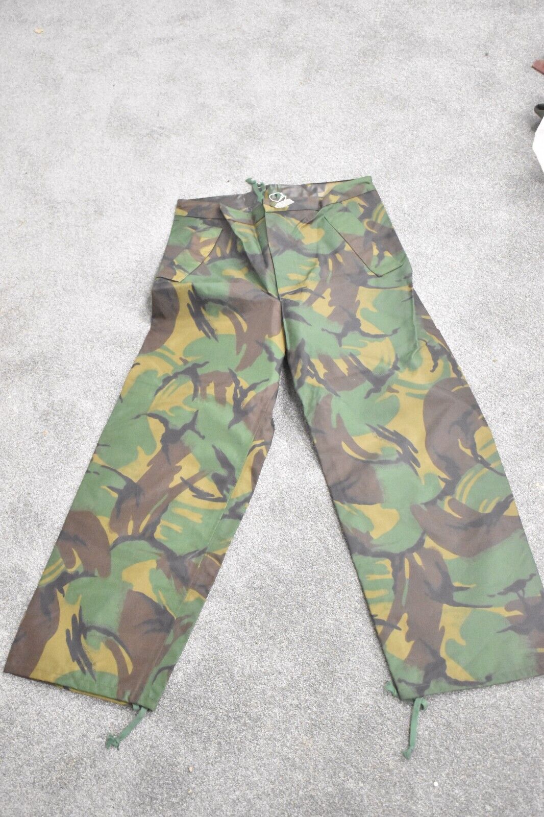 British Army Waterproof PVC Trousers/ Over Trousers - Size 70/80