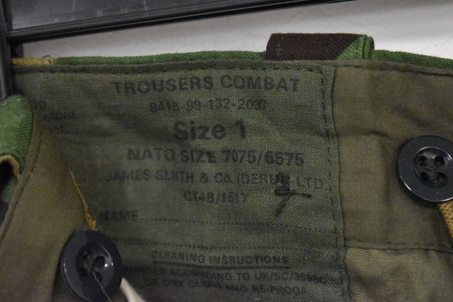 British Army 68 Pattern DPM Combat Trousers – W30" L30" – Vintage Military