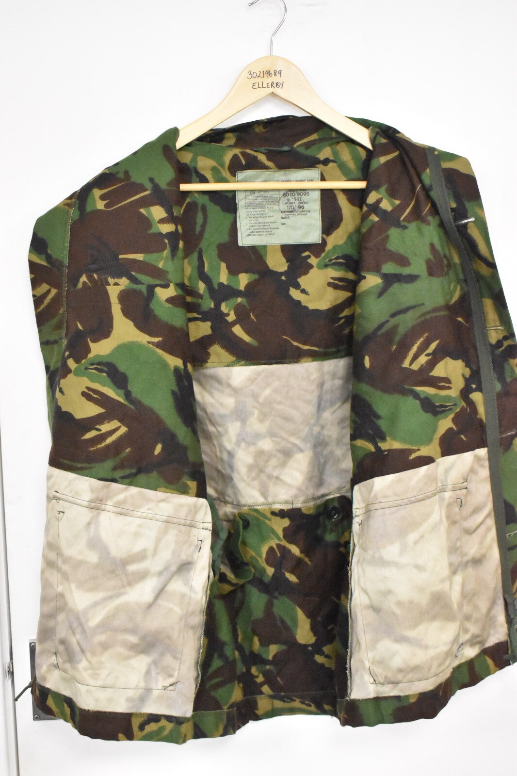 British Army DPM Combat Jacket Size 170/96 Camouflage Airsoft, Fishing Paintball