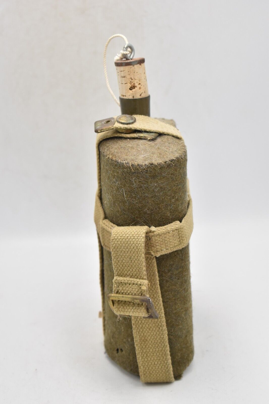 WWII British Army P37 Canteen Water Bottle & Carrier – Original Military Surplus