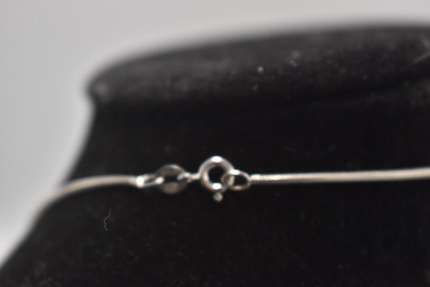 Vintage Sterling Silver 925 Snake Chain Necklace – 40cm