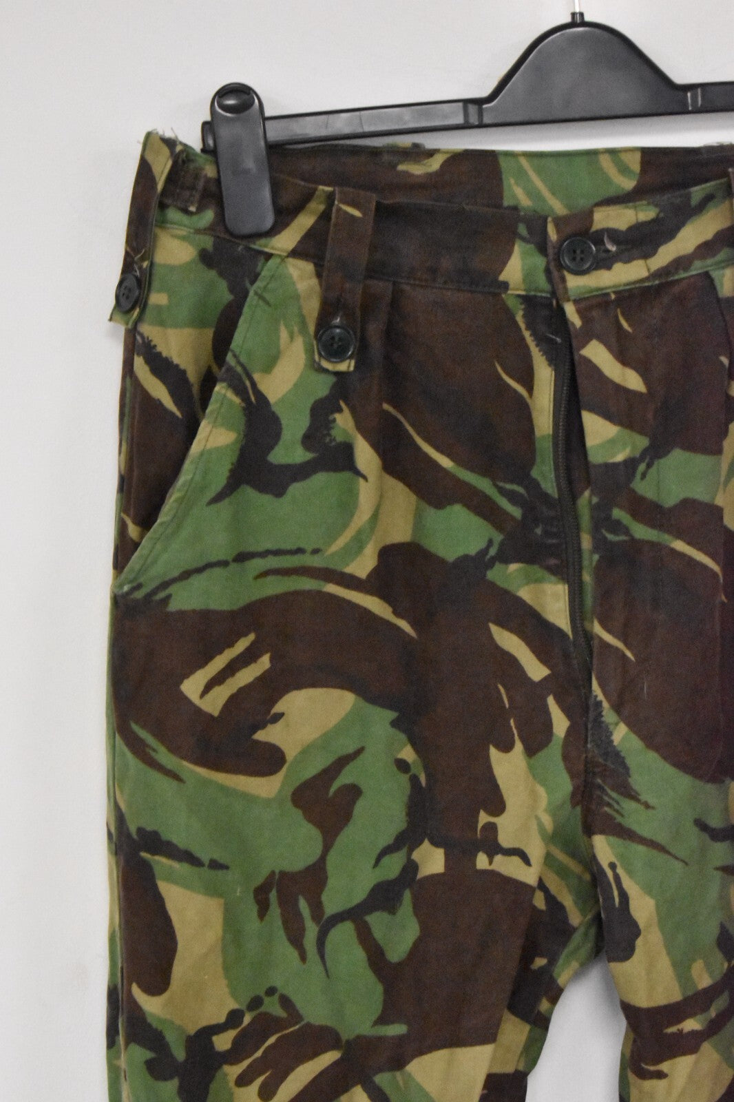 British Army 85 Pattern DPM Combat Trousers – W30" L28" – Vintage Military