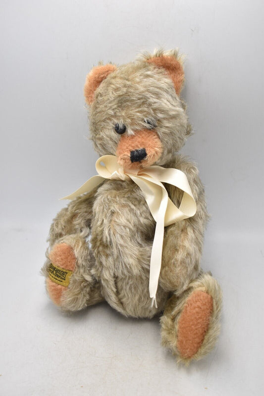 Merrythought Baby Baggy Bear – Limited Edition – Retired – Mohair