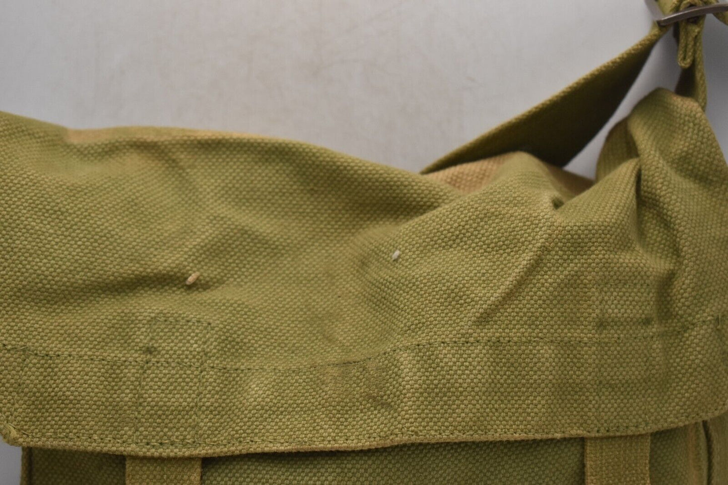 WW1 British Army 1908 Pattern Webbing Haversack – 1918 Dated Small Pack & Strap