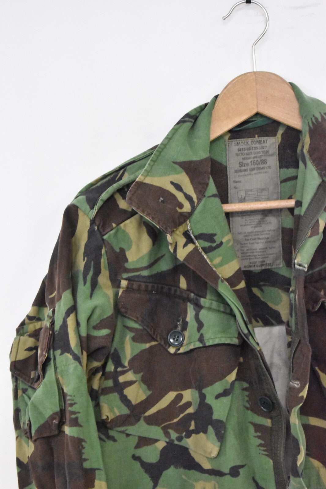 British Army DPM Combat Jacket Size 160/88 Camouflage Airsoft, Fishing Paintball