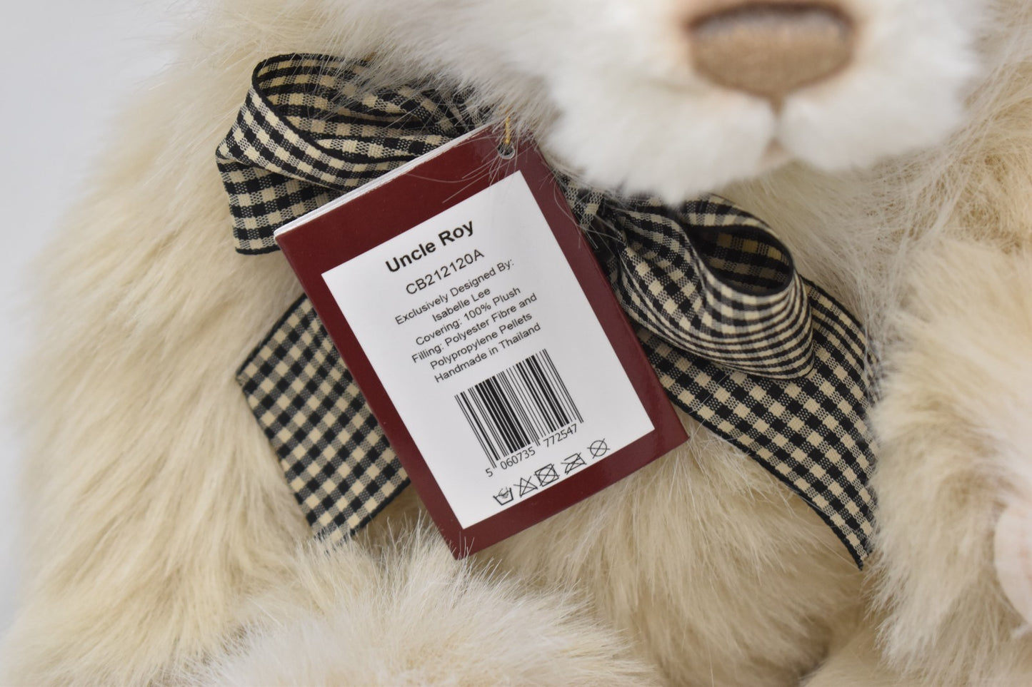 Charlie Bears Uncle Roy – Designed by Isabelle Lee – Retired – Tagged