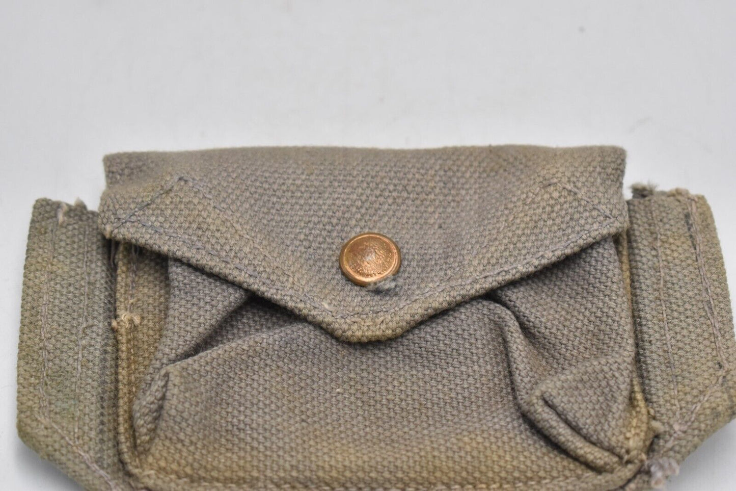 British Army RAF WWII Pistol Ammunition Pouch – 1942 Dated Webbing
