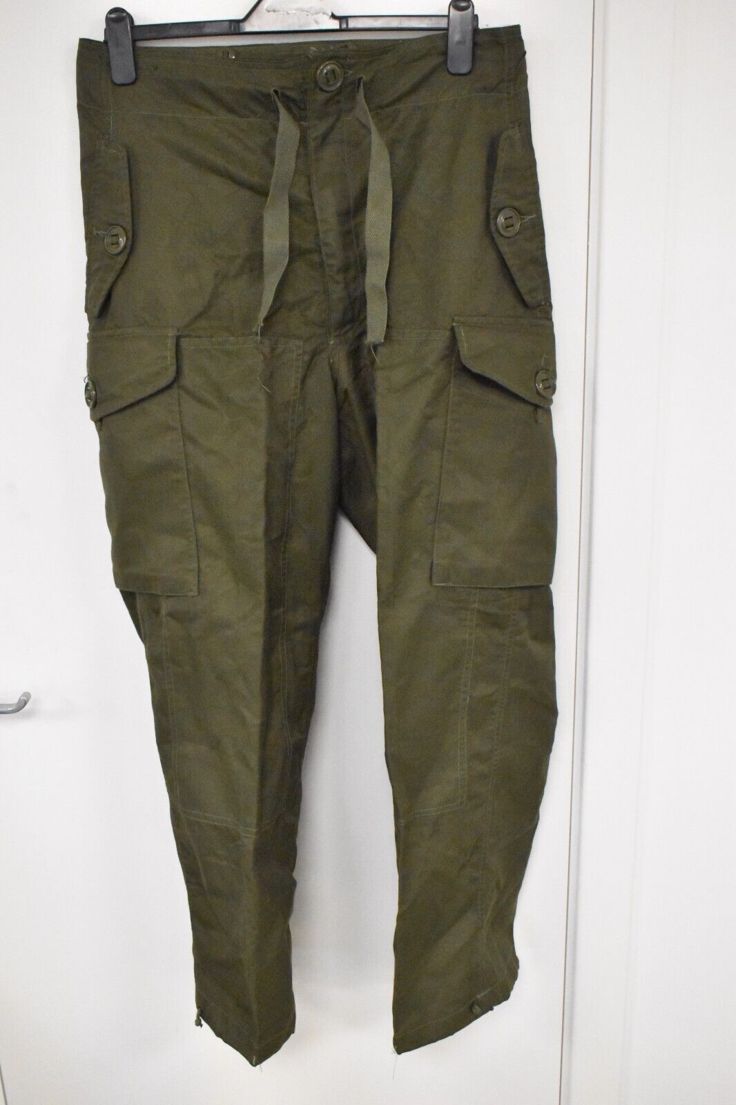 Canadian Army Military Windproof Combat Trousers – 1972