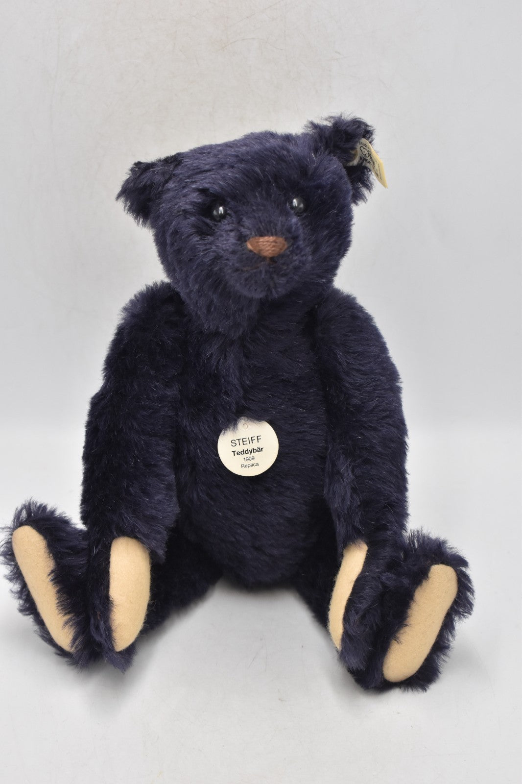 Steiff Dark Blue 1909 Replica Bear – 406508 – Limited Edition – Mohair