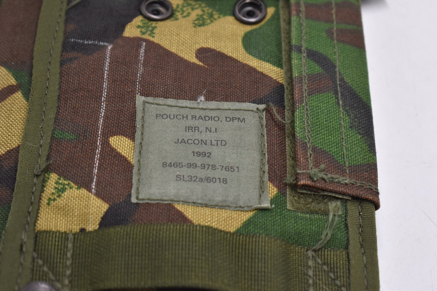 British Army Woodland DPM Clansman PRC349 Radio PLCE Webbing Pouch