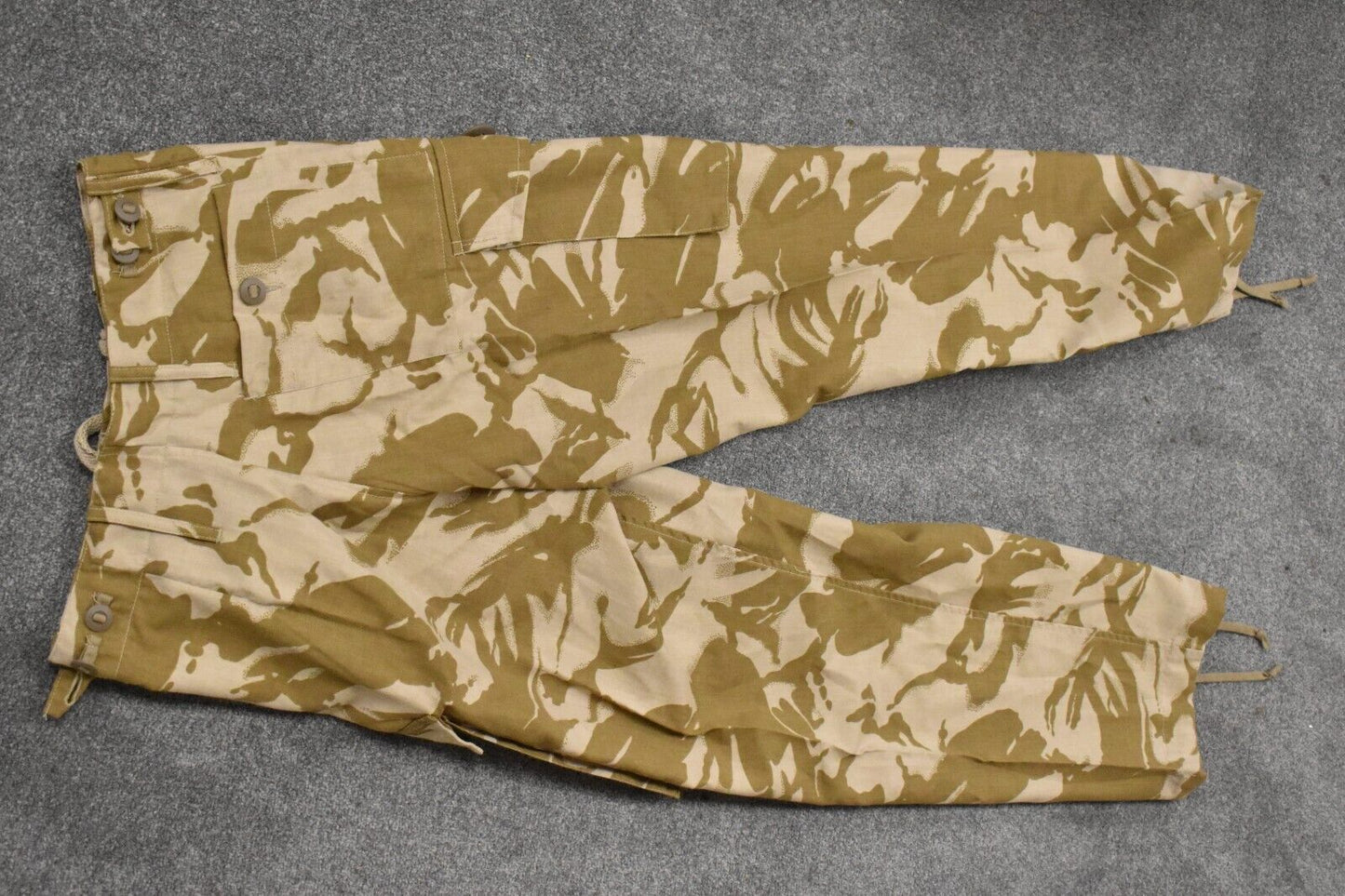 British Army Desert DPM Tropical Combat Trousers – Lightweight – Size 75/80/96