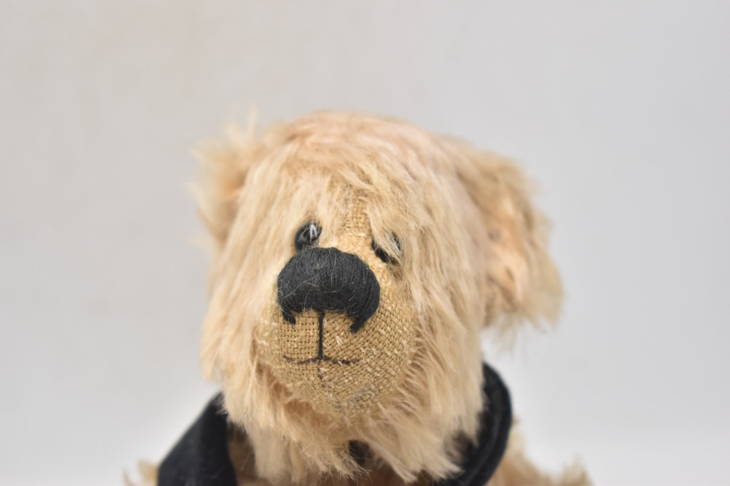 Wood U Like “Ambrose” Yes/No Bear – OOAK Artist Teddy Bear by Richard & Lisa Gun