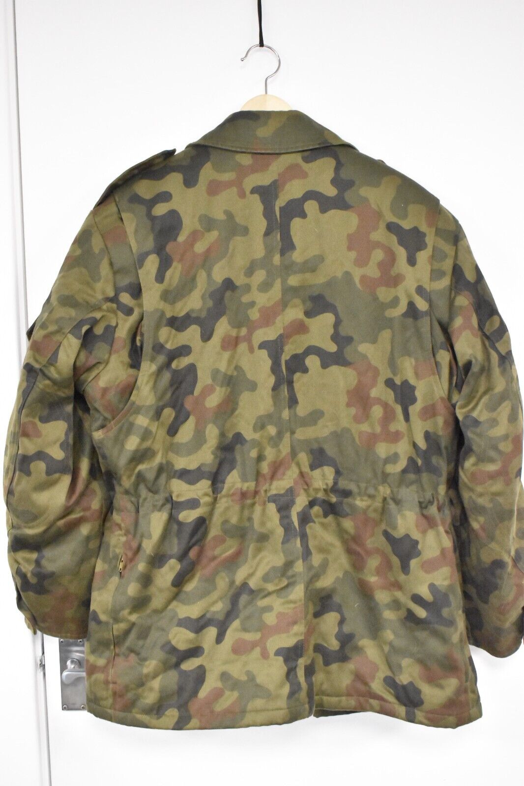 Polish Army WZ93 Pantera Woodland Camo Jacket Parka – Removable Liner, Chest 44"