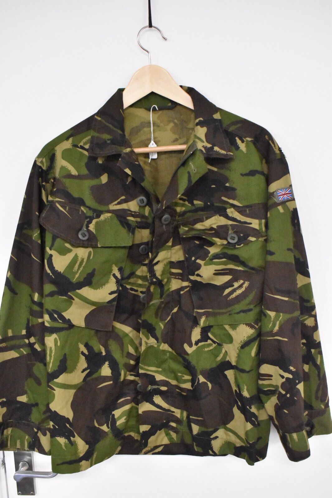 British Army Woodland DPM Combat Lightweight Jacket Shirt – Size 160/88