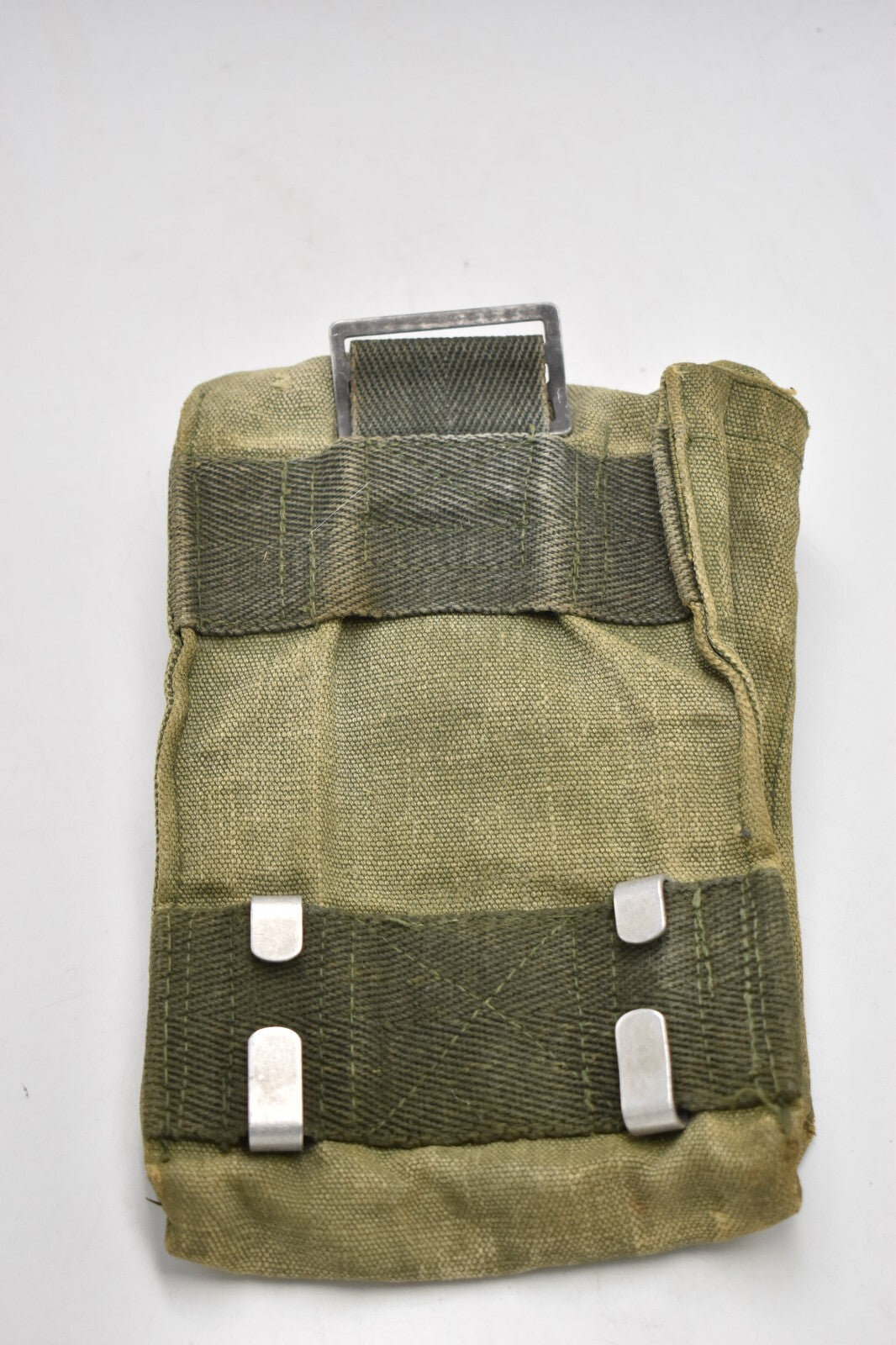 Vintage M39 Swedish Army Green Webbing Utility / Ammo Pouch – Military Surplus