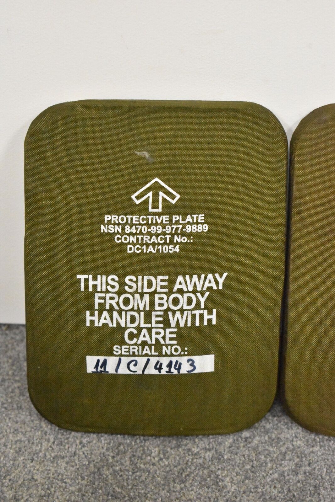 British Military Body Armour Ballistic Protective Plates CBA Osprey Virtus