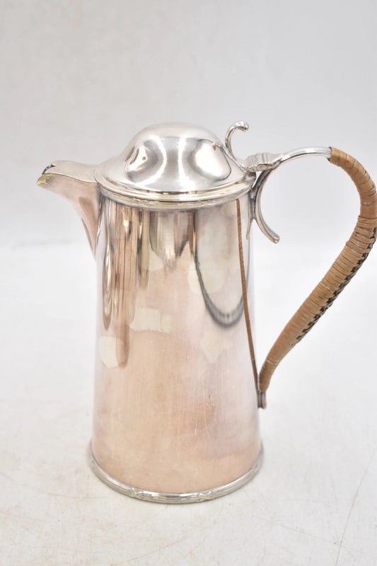 Antique Vintage Art Deco Robert Pringle & Son Silver Plated Coffee Pot 1 Pint