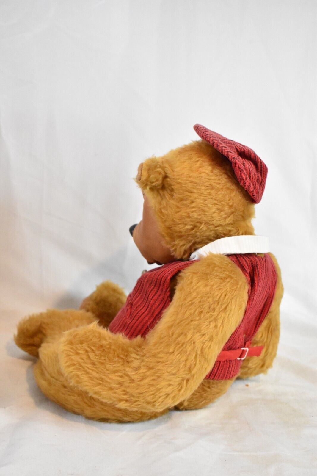 Vintage Georgette Zlomke Style Ceramic Face Artist Teddy Bear – Fully Jointed