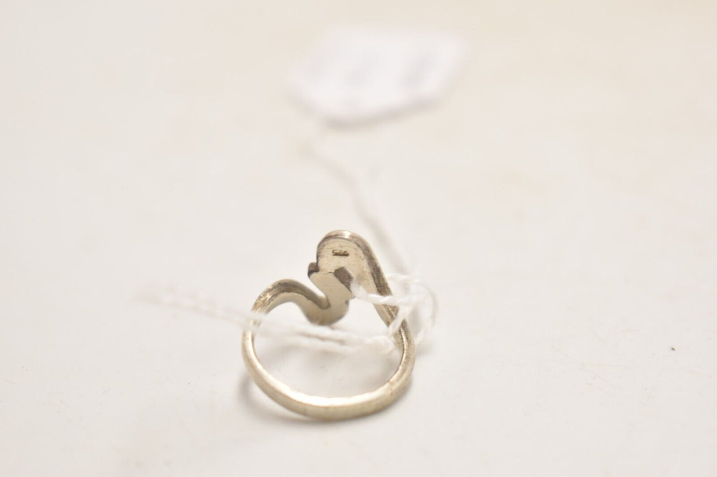 Vintage Sterling Silver 925 Wave Ring – Size K