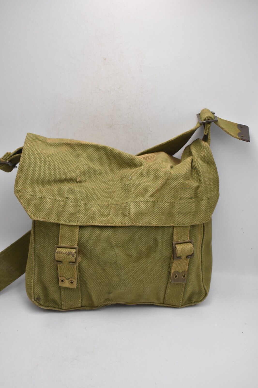WW1 British Army 1908 Pattern Webbing Haversack – 1918 Dated Small Pack & Strap