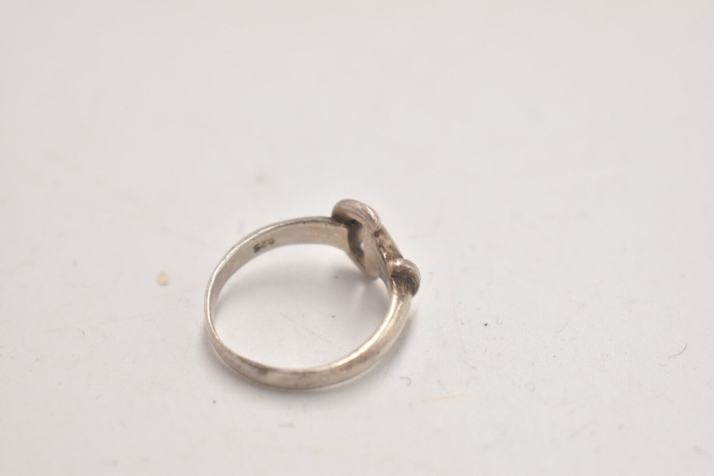 Vintage Sterling Silver 925 Belt Buckle Ring – Size P