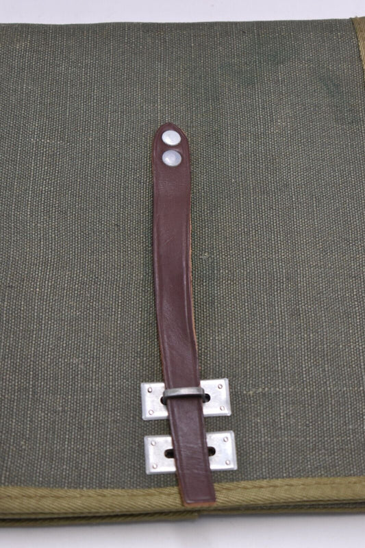 Polish Army Canvas Shoulder Bag / Document Carrier