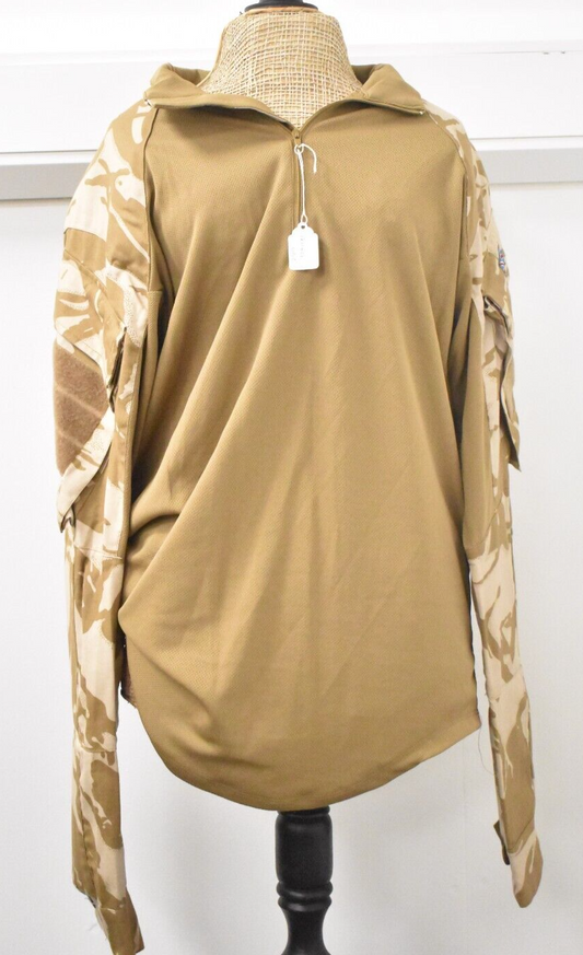 British Army DPM Desert UBAC Combat Shirt Under Body Armour Size Small Grade 1