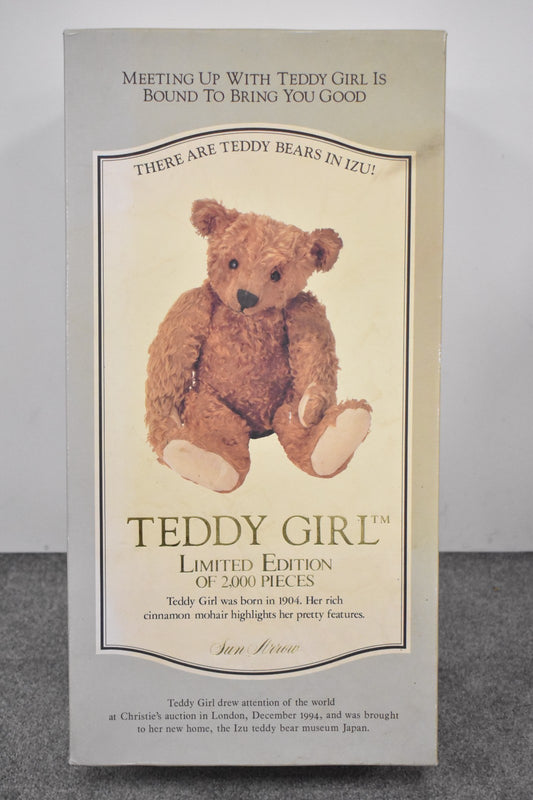 Vintage Teddy Girl by Sun Arrow – Limited Edition Mohair Bear – #1830/2000 – Box