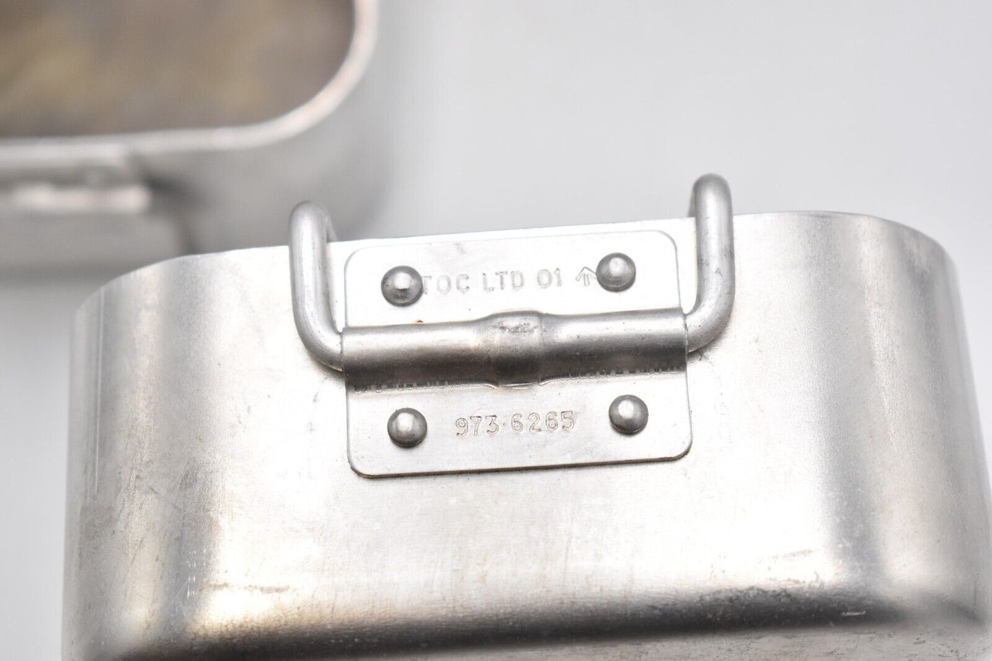 British Army Mess Tins Metal Ration Cooking Set