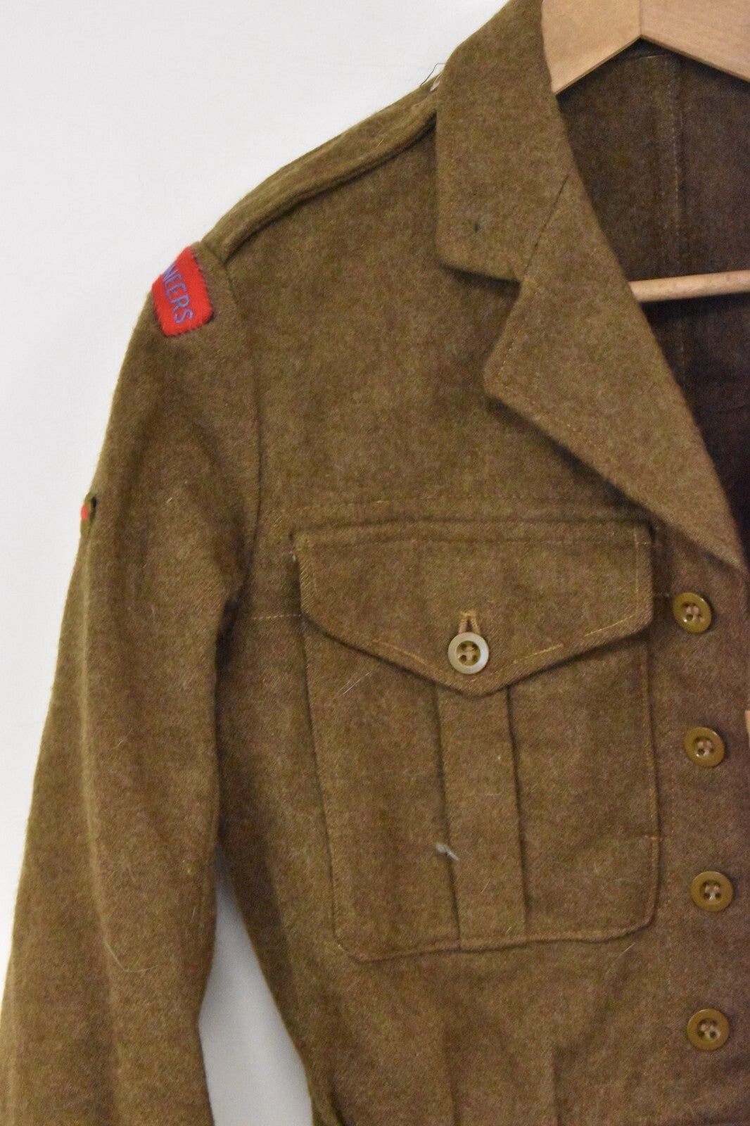 Vintage British Army 1949 Pattern Battledress Blouse Dated 1953
