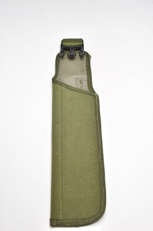 British Army Olive Green OD PLCE Webbing SA80 Scabbard Frog Cover – Dated 1990