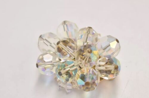 Vintage Gold Tone Aurora Borealis Brooch – Women's Jewellery