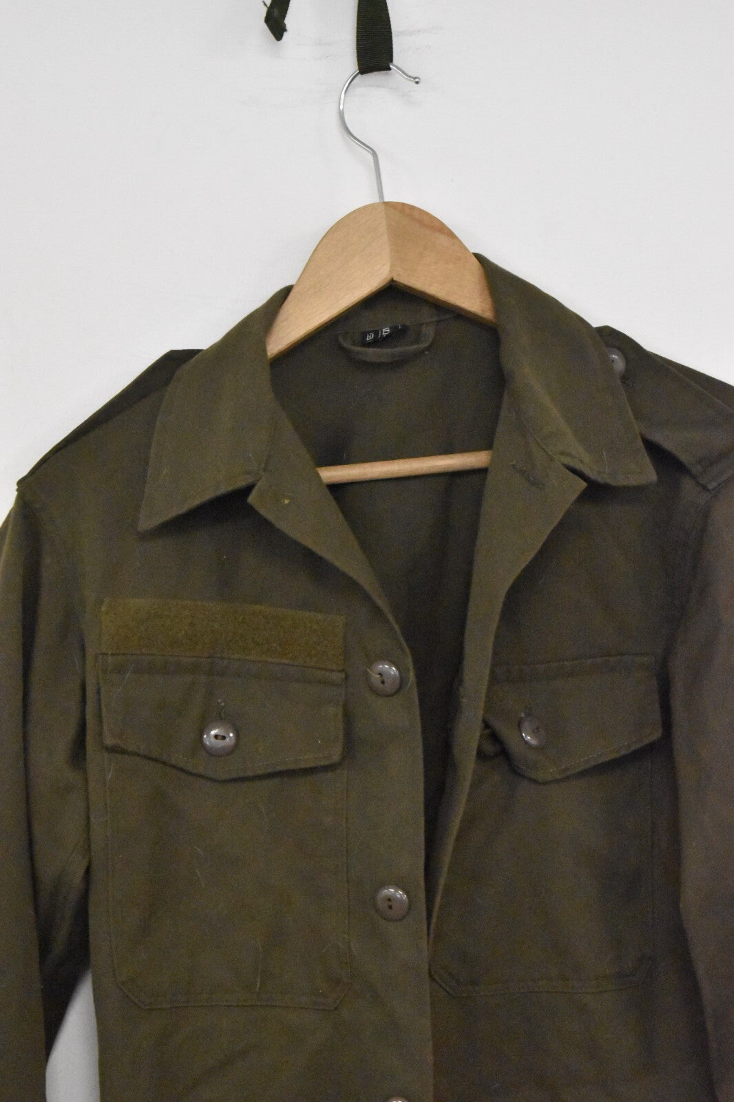 Austrian Army Field Shirt Khaki Green Military Uniform Heereseigentum 40" Chest
