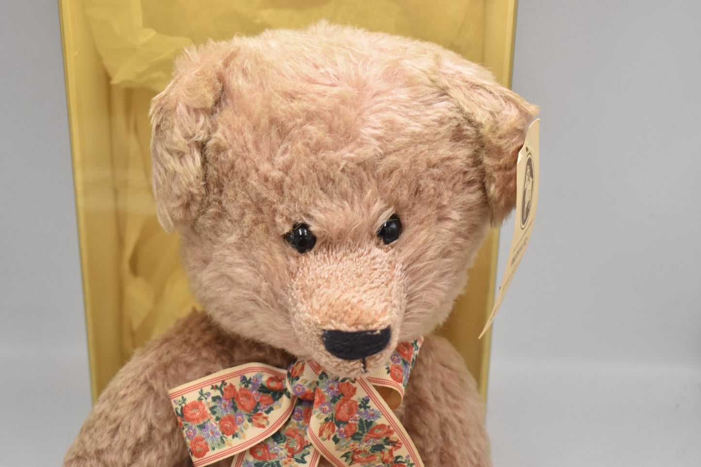 Merrythought Touch of Silk Teddy Bear – Ltd Ed 97/1000 – Mohair – Boxed