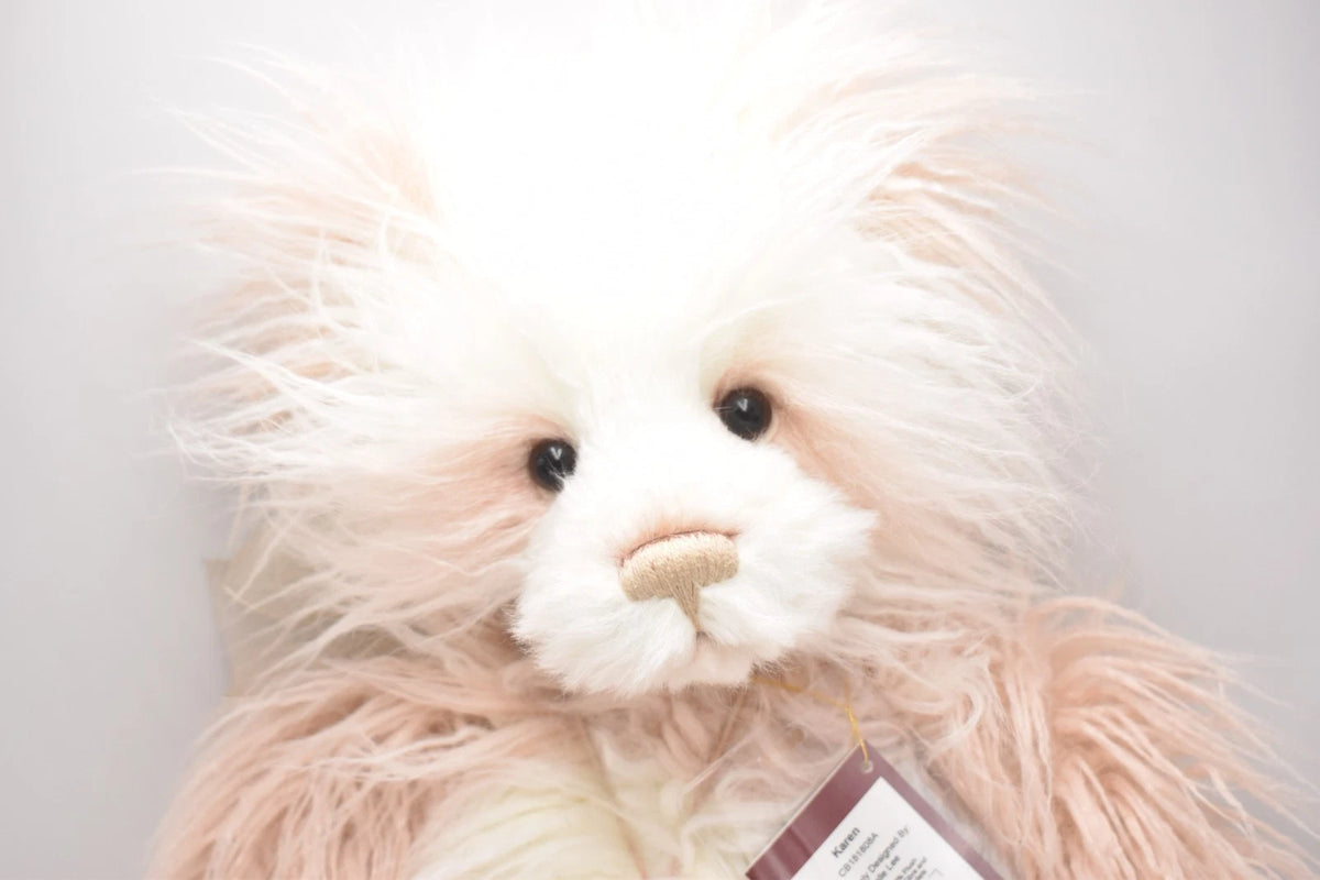 Charlie Bears Karen Teddy Bear Isabelle Lee Retired Tagged Jointed Collectable