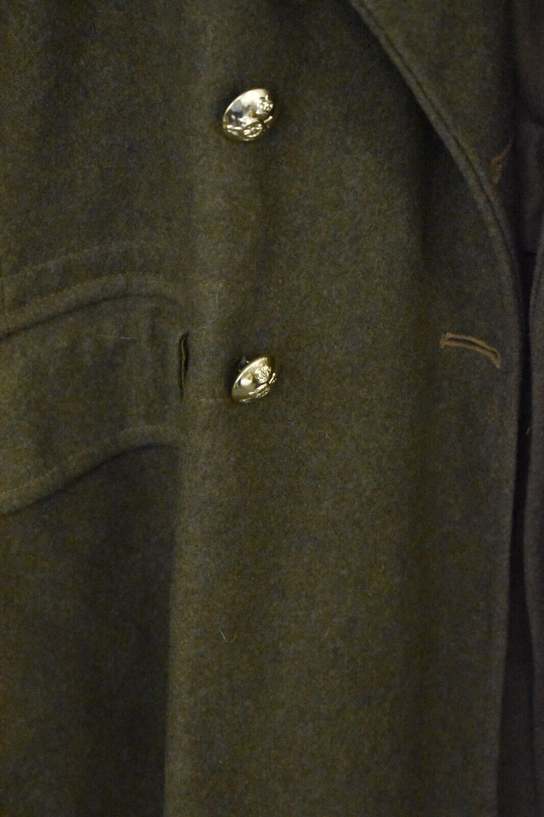 British Army 1951 Pattern Greatcoat – Dismounted Royal Artillery – Dated 1955