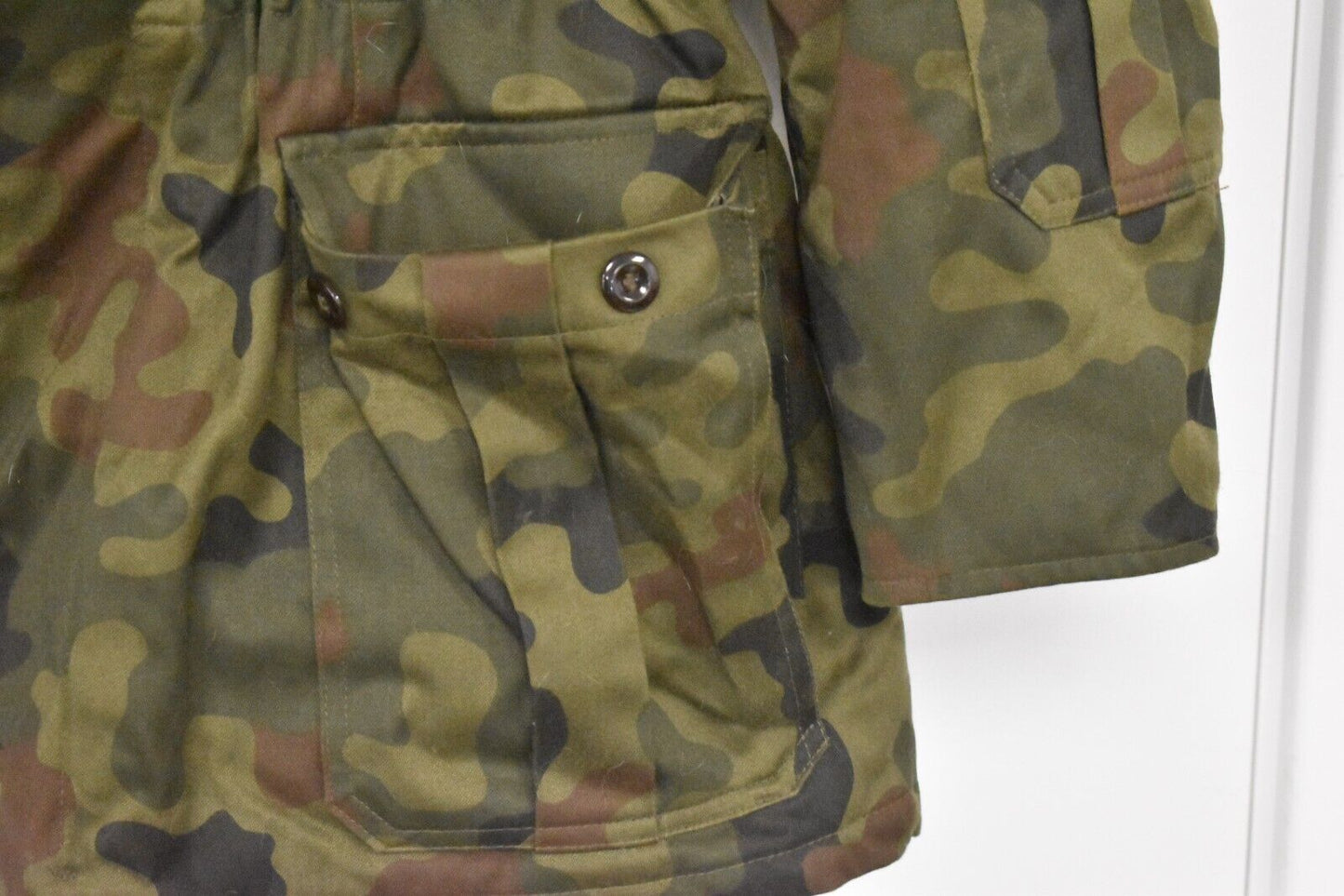 Polish Army WZ93 Pantera Woodland Camo Jacket Parka – Removable Liner, Chest 44"