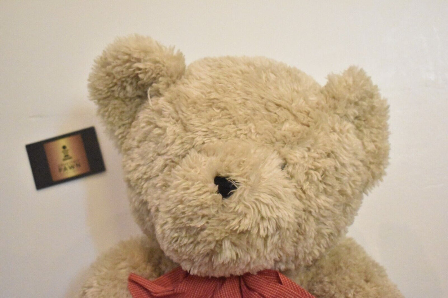 Boyds Harlan Large Cream Teddy Bear – Plush Soft Toy – Retired & Tagged