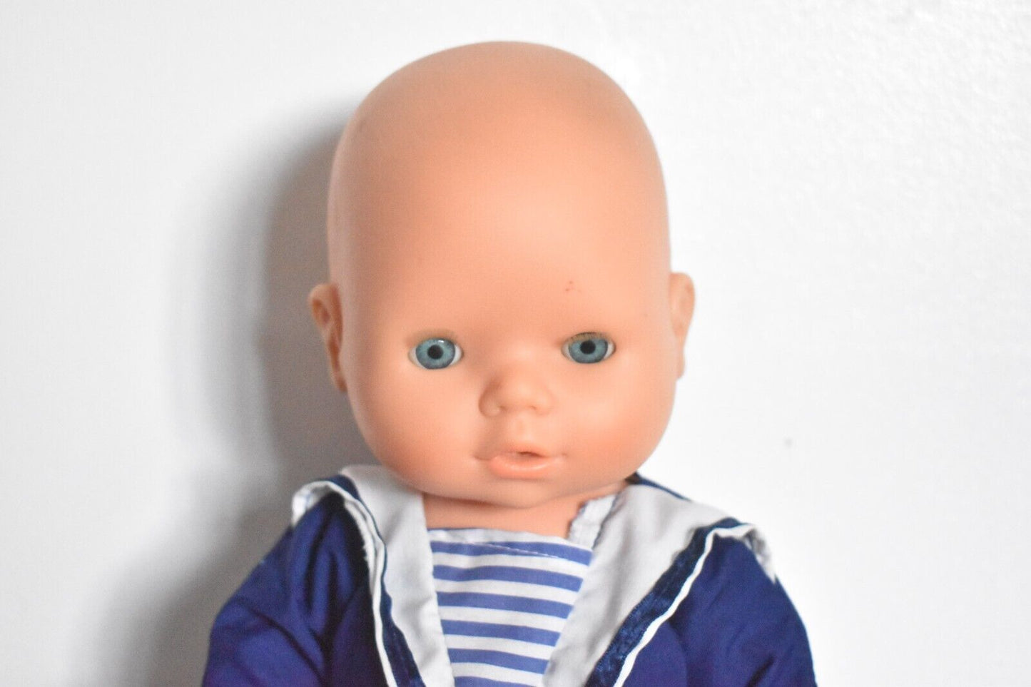 Vintage Famosa Baby Doll Rubber Doll Sailing Outfit