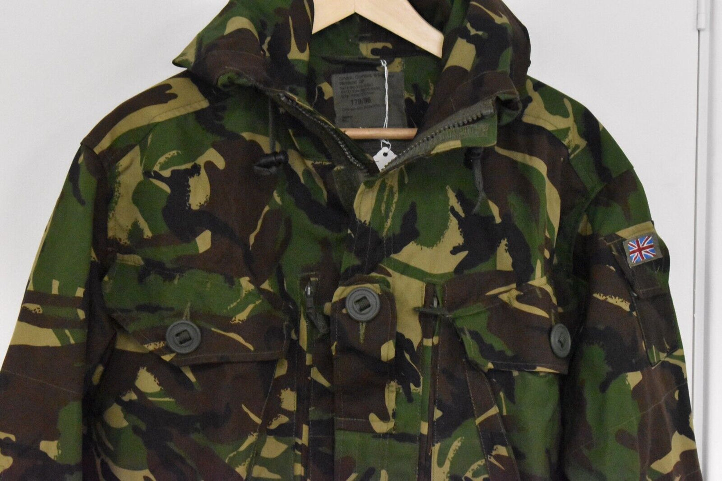 British Army Smock Combat Windproof Woodland DPM Jacket – Size 170/96 S2000