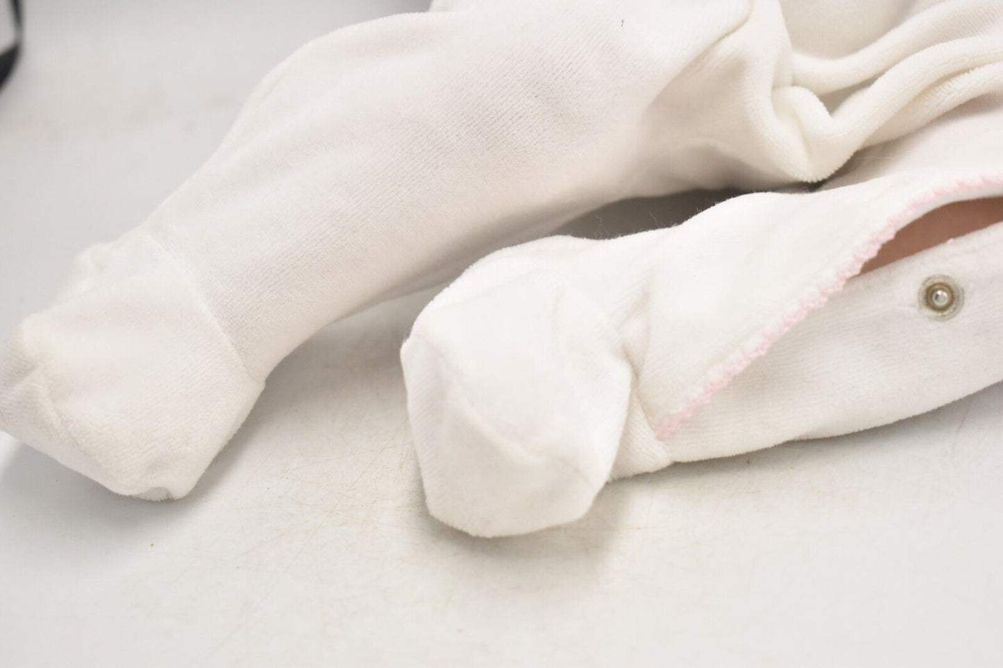 Reborn Baby Girl Doll – Molly, Weighted & Artist Finished with Hand-Rooted Hair (58cm)