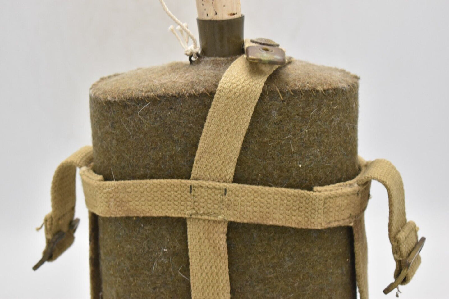 WWII British Army P37 Canteen Water Bottle & Carrier – Original Military Surplus