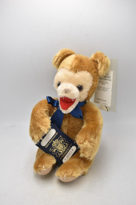 Merrythought Teddy Do Fings – Limited Edition – Mohair – Retired & Tagged