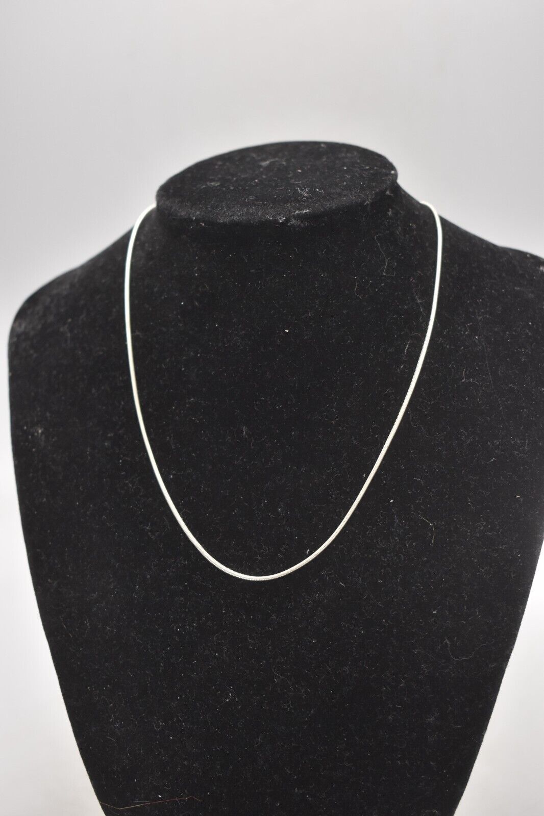 Vintage Sterling Silver 925 Snake Chain Necklace – 40cm