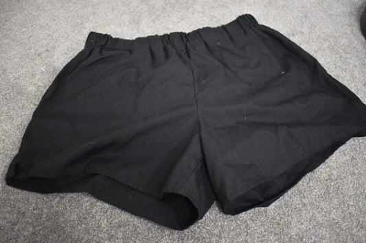 British Army Surplus Navy Blue PTI Shorts – Men's Gym Trunks, Tri-Service Size M