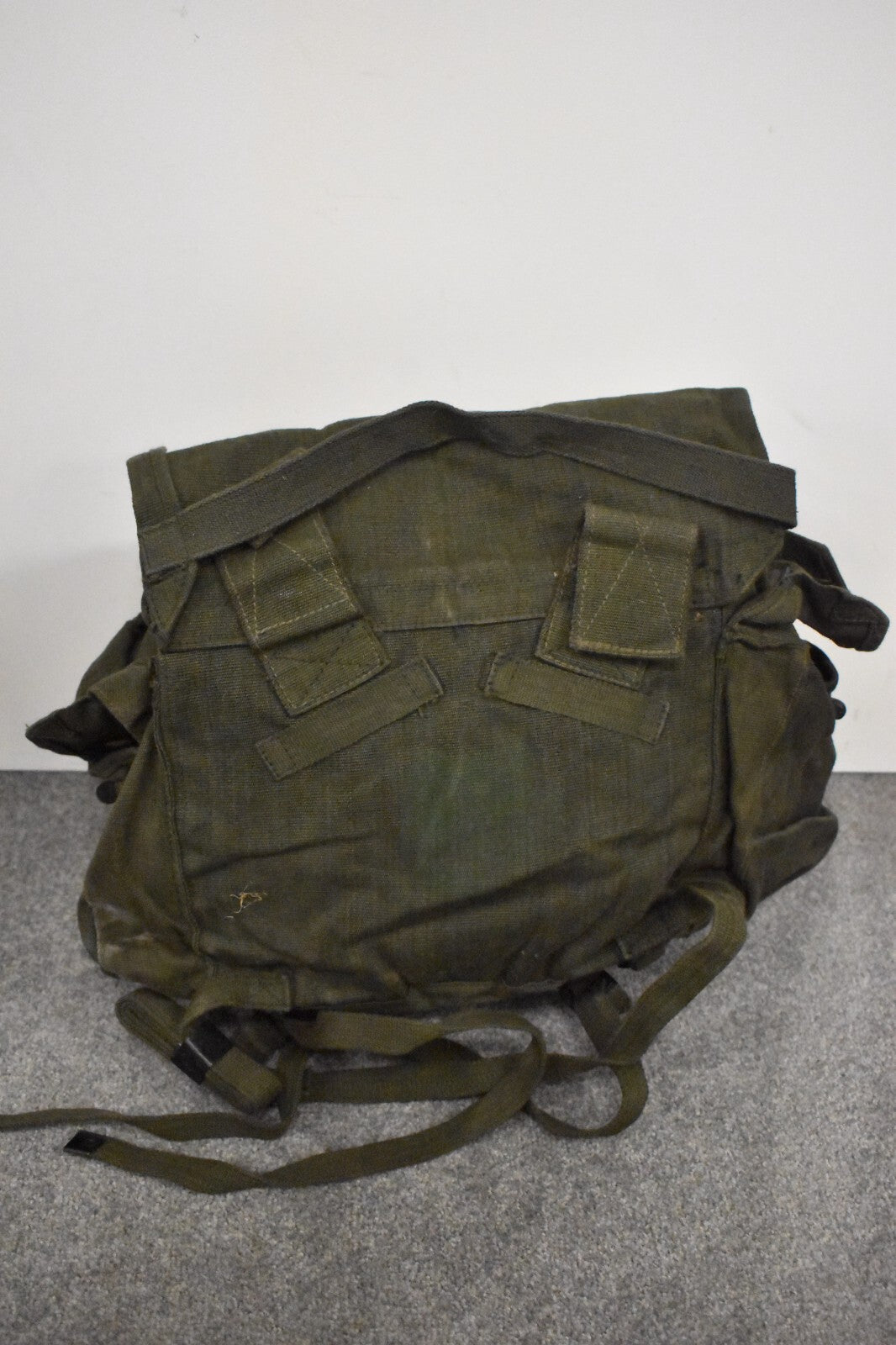 British Army 44 Pattern Large Pack Rucksack – Vinyl Lined, Dated 1974