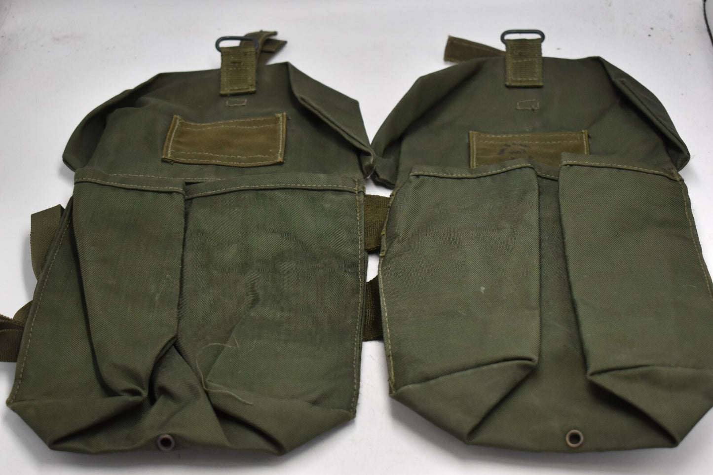 British Army 58 Pattern MKII Nylon/Butyl Trials Kidney Pouches